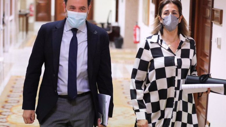 El diputado del Partido Popular en el Congreso de los Diputados, Guillermo Mariscal, a su llegada a una Junta de Portavoces en el Congreso de los Diputados, a 19 de abril de 2022, en Madrid (España). | Marta Fernández Jara - Europa Press ep el diputado del partido popular en el congreso de los diputados guillermo mariscal a su llegada a