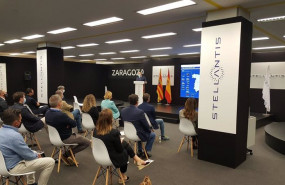 ep el director de la planta stellantis de zaragoza manuel munarriz durante la presentacion del