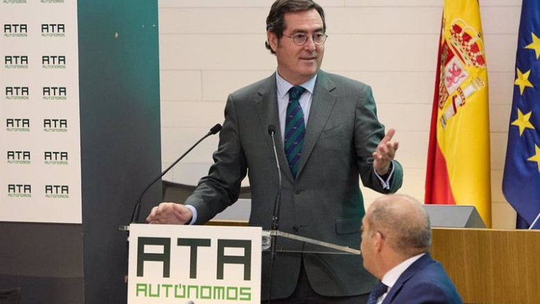 ep el presidente de ceoe antonio garamendi interviene durante la clausura de la asamblea ordinaria ep el presidente de ceoe antonio garamendi interviene durante la clausura de la asamblea ordinaria