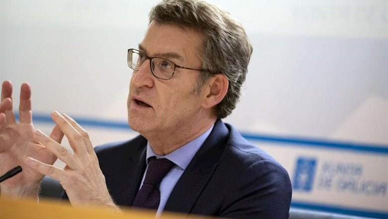 El presidente de la Xunta, Alberto Núñez Feijóo, habla de las medidas para frenar el coronavirus. | XUNTA ep el presidente de la xunta alberto nunez feijoo habla de las medidas para frenar el coronavirus