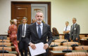 ep el presidente ejecutivo de telefonica marc murtra a su llegada a la compareciencia ante la