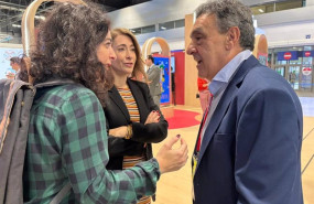 ep el secretario general de fesmc ugt antonio oviedo durante fitur 2025