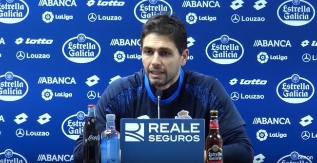 Germán Darío Lux, del Deportivo, en rueda de prensa | RC DEPORTIVO ep german dario lux del deportivo en ruedaprensa