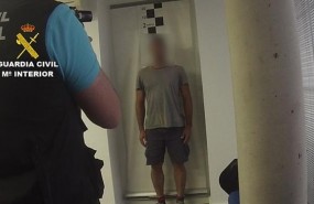ep la guardia civil detieneun profugo internacionalpresunto asesinato
