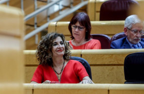 ep la ministra de hacienda y funcion publica maria jesus montero durante una sesion de control al ep la ministra de hacienda y funcion publica maria jesus montero durante una sesion de control al