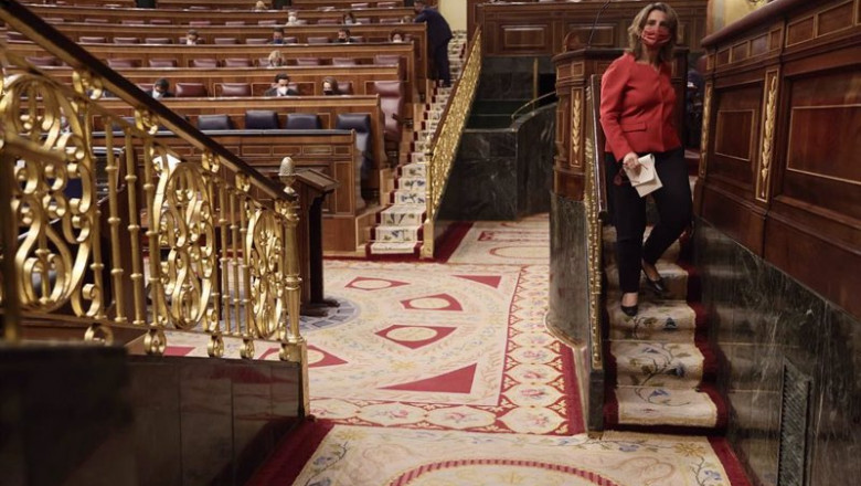 ep la ministra para la transicion ecologica y el reto demografico teresa ribera en una sesion