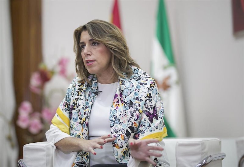 Susana Díaz pide a Ferraz el adelanto de las primarias en el PSOE andaluz