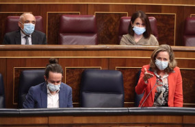 ep la vicepresidenta de asuntos economicos nadia calvino interviene en una nueva sesion de control