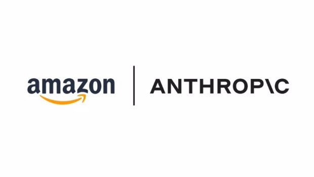 ep logotipos de amazon y anthropic con motivo de una nueva colaboracion estrategica en ia generativa