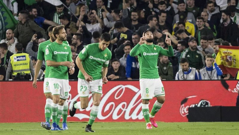 ep nabil fekir celebra su gol ante el fc barcelona