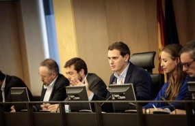 ep presidenteciudadanos albert rivera en reuniongrupo parlamentario