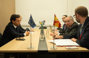 ep reunion del minsitro de industria y turismo con el vicepresidente ejecutivo y comisario de