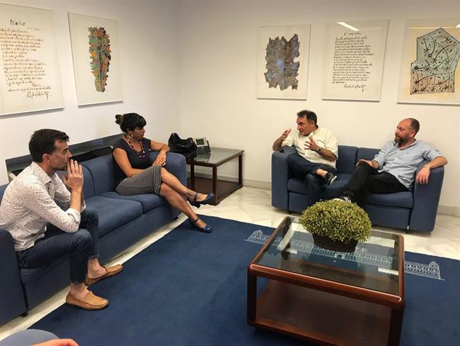 Reunión de Antonio Maíllo, Teresa Rodríguez, Enrique Santiago y Ernesto Alba | IU ANDALUCÍA ep reunionantonio maillo teresa rodriguez enrique santiagoernesto alba