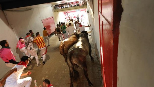 ep ultimo encierrosanfermines 2018torosmiura