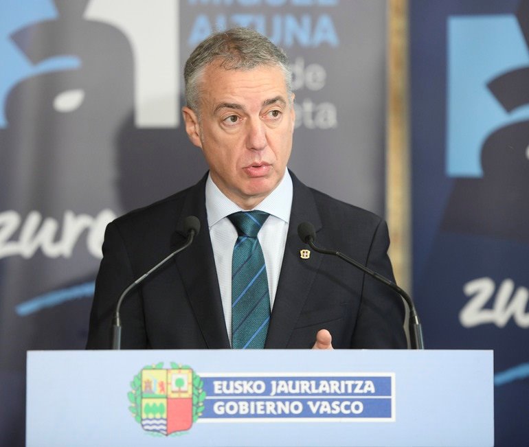 ep urkullu asegura que no hay tiempo que perder porque poner en marcha el nuevo gobierno es una