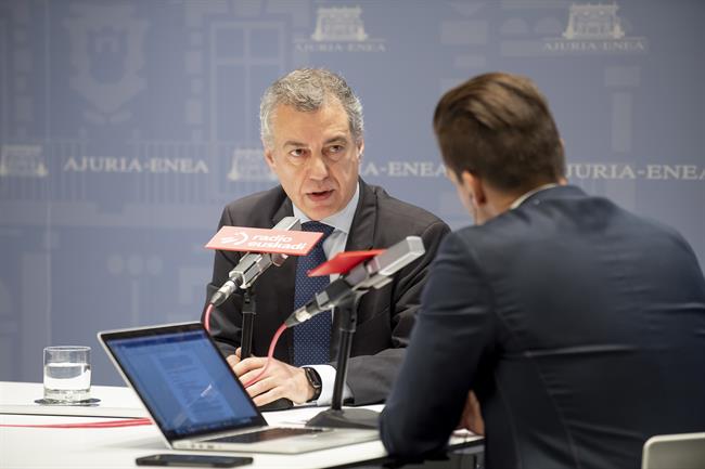 Urkullu entrevistado en Radio Euskadi | GOBIERNO VASCO ep urkullu entrevistadoradio euskadi