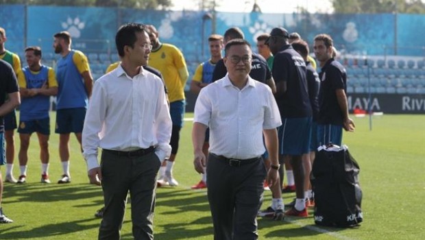 ep visitapresidentercd espanyol chen yanshengequipo