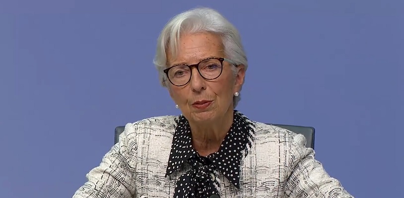 Lagarde pide mantener el dividendo por debajo de un umbral conservador