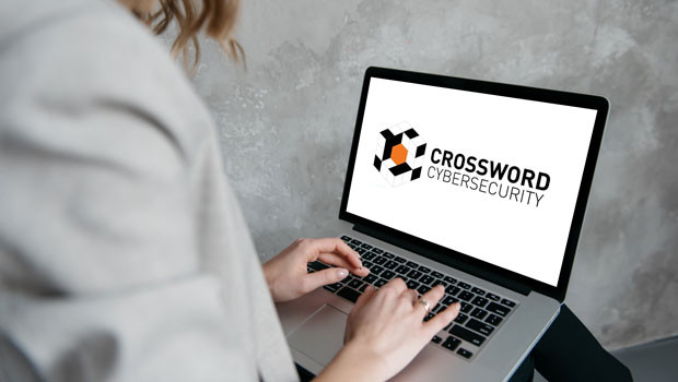 dl crossword cybersecurity aim cyber security digital services provider technology logo