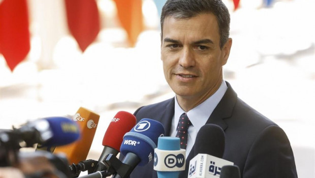 ep 02 july 2019 belgium brussels spanish prime minister pedro sanchez arrives on the third day of the european union leaders special summit photo thierry rogebelgadpa