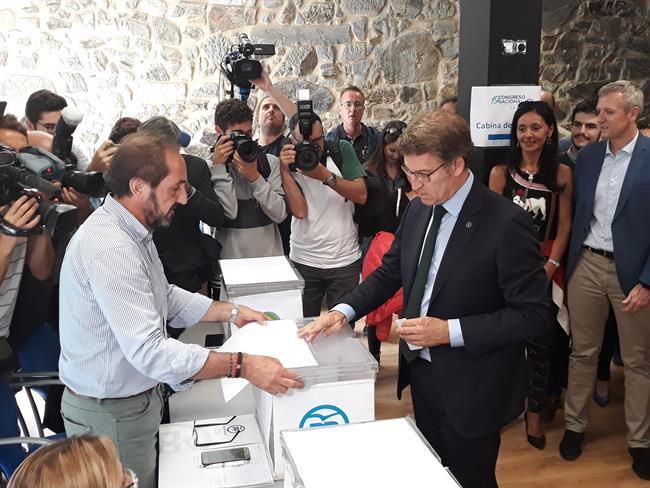 Alberto Núñez Feijóo, vota en la primera vuelta del Congreso Nacional del PP | EUROPA PRESS ep alberto nunez feijoo votala primera vueltacongreso nacionalpp