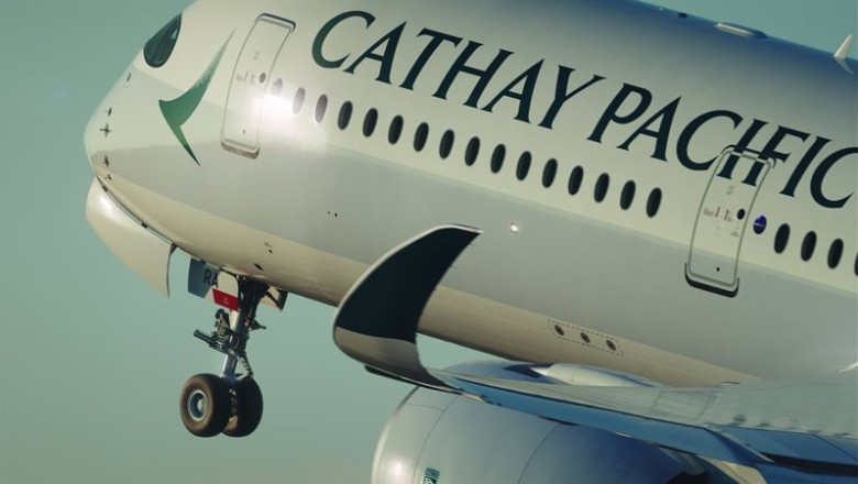 Archivo - Avión A350 de Cathay Pacific. | CATHAY PACIFIC - Archivo ep archivo avion a350 de cathay pacific
