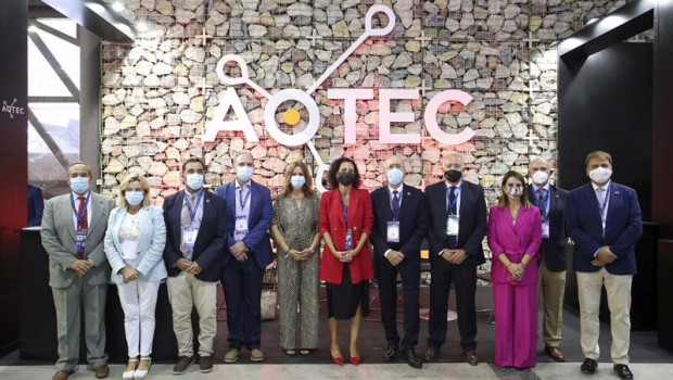ep archivo   foto de familia de la inauguracion de aotec