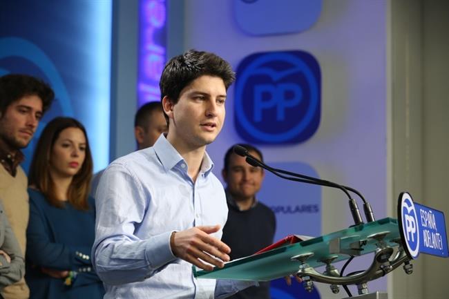 El candidato a la presidencia de Nuevas Generaciones del Partido Popular | EUROPA PRESS ep candidatola presidencianuevas generacionespartido popular