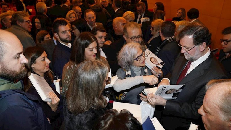 El expresidente Rajoy en la presentación del libro 'Una España mejor' de Mariano Rajoy a 9 de diciembre de 2019 | Álvaro Ballesteros - Europa Press ep el expresidente rajoy en la presentacion del libro una espana mejor de mariano rajoy a 9 de