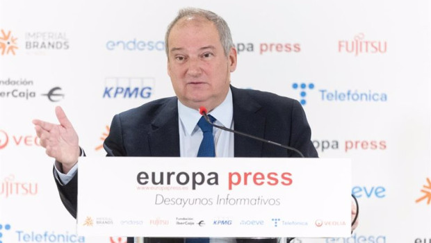 ep el ministro de industria y turismo jordi hereu interviene durante un desayuno informativo de