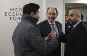 ep el presidente de iberdrola ignacio sanchez galan en davos