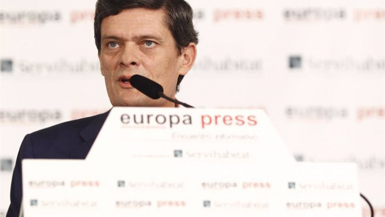 El presidente de la Sareb, Jaime Echegoyen, en uno de los Desayunos de Europa Press | EUROPA PRESS - Archivo ep el presidente de la sareb jaime echegoyen en uno de los desayunos de europa press