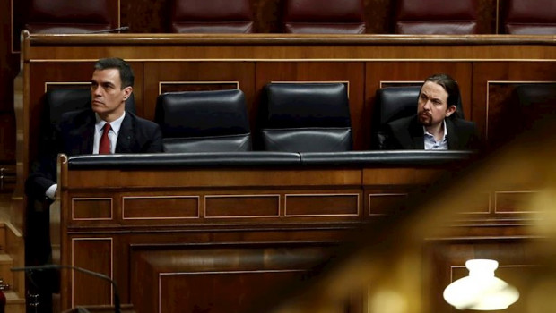 ep el presidente del gobierno pedro sanchez i y el vicepresidente de derechos sociales pablo