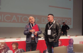 ep el secretario general de ugt pepe alvarez y el secretario de ugt asturias javier fernandez lanero
