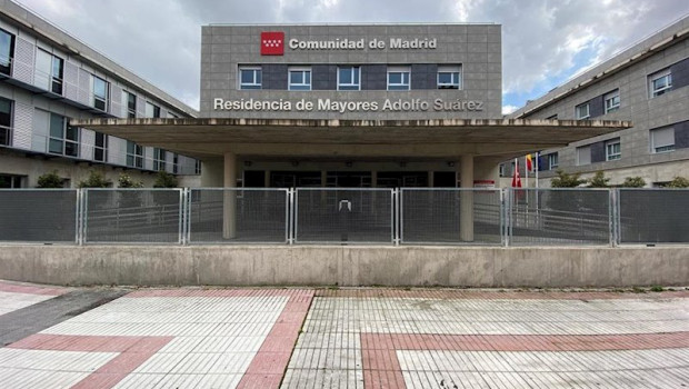 ep fachada de la residencia de ancianos adolfo suarez de madrid
