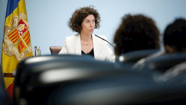 ep la ministra de asuntos exteriores maria ubach
