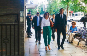 ep la ministrala transicion ecologica teresa ribera llegauna reunionla comision ejecutiva federalpsoeferraz horasdesegunda votacionla investiduracandidato socialistala presidenciagobiernocongreso d