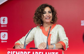 ep la vicesecretaria general del psoe y ministra de hacienda en funciones maria jesus montero ofrece