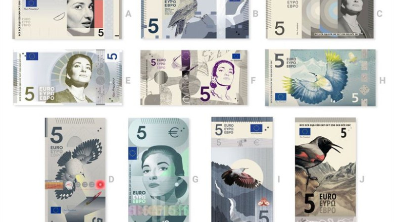 ep las diez propuestas preseleccionadas de los nuevos disenos de los billetes de euros mostrados en