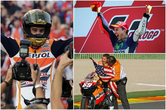 ep marquez lorenzohaydenproclamaron campeonesvalencia