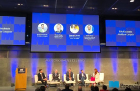 ep mesa redonda de representantes de deoleo mahou san miguel y danone en la presentacion de promarca