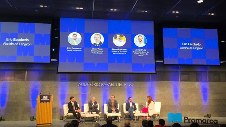 ep mesa redonda de representantes de deoleo mahou san miguel y danone en la presentacion de promarca
