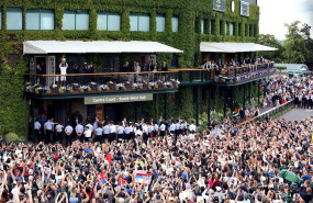 ep novak djokovic celebra su titulo en wimbledon 2019