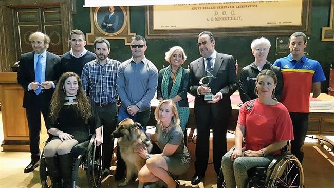 Paralímpicos españoles reciben el premio Resiliencia | CPE ep paralimpicos espanoles recibenpremio resiliencia