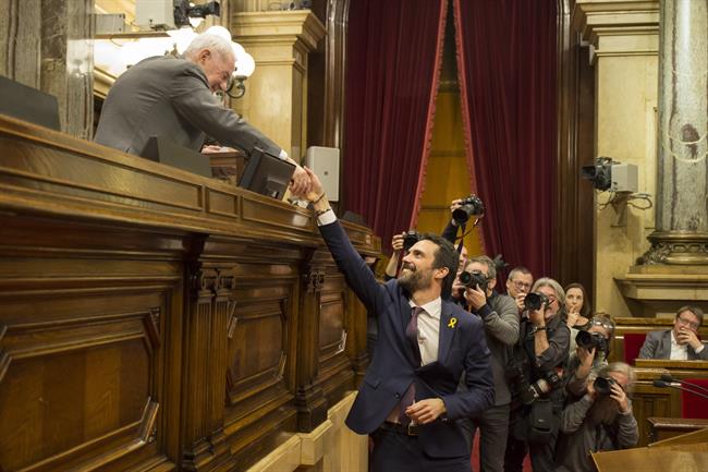 ep presidenteparlament roger torrent votala constitucionla camara