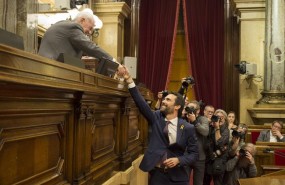 ep presidenteparlament roger torrent votala constitucionla camara