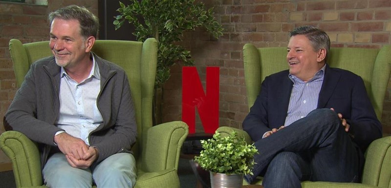 Reed Hastings y Ted Sarandos. | NETFLIX - Archivo ep reed hastingsted sarandos
