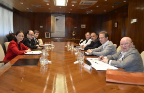ep reunion del ministerio de industria comercio y turismo y los sindicatos ugt y ccoo