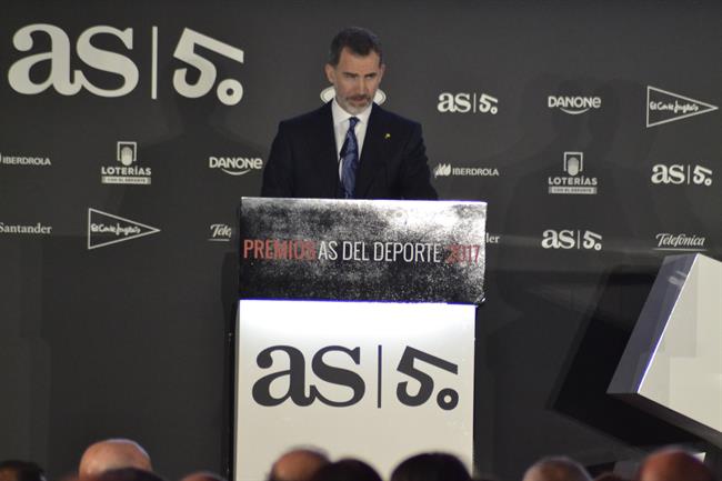 Rey Felipe VI Premios As Deporte 50 aniversario | EUROPA PRESS ep rey felipe vi premios as deporte 50 aniversario