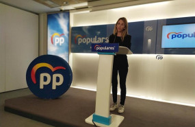 ep rueda de prensa de la portavoz del pp en el congreso cayetana alvarez de toledo en barcelona el